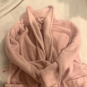 Pink Fuzzy Robe